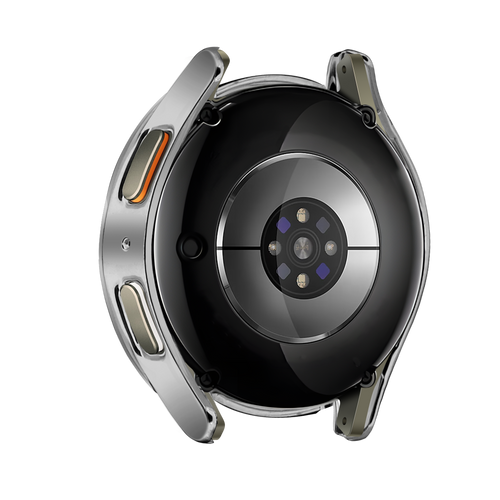 Coque diament avec verre Samsung Galaxy Watch 7 - 40mm (argenté)