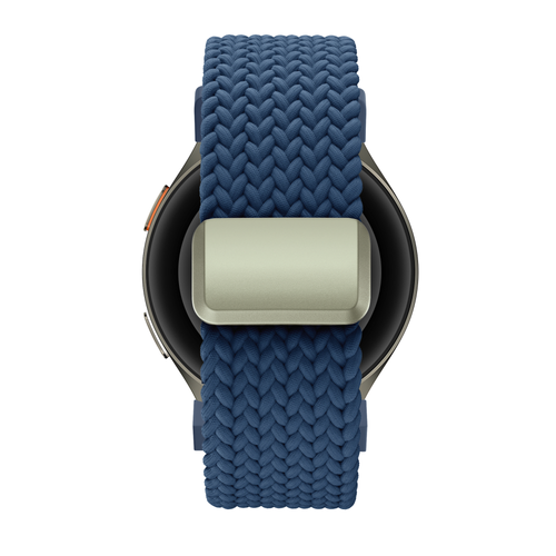 Bandz Bracelet trensé 'Easy Fit' Samsung Galaxy Watch 6 - 44mm (bleu)
