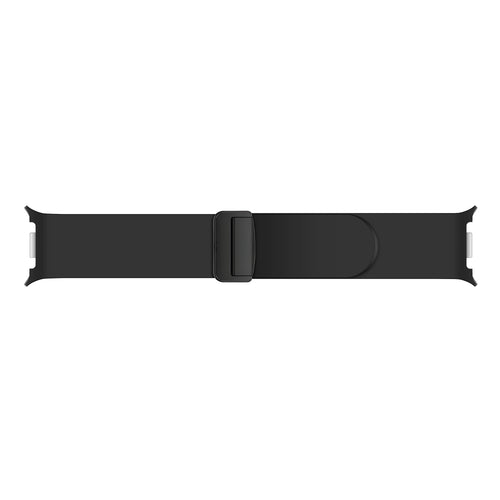 Bracelet silicone avec boucle Samsung Galaxy Watch 8 Classic (noir)