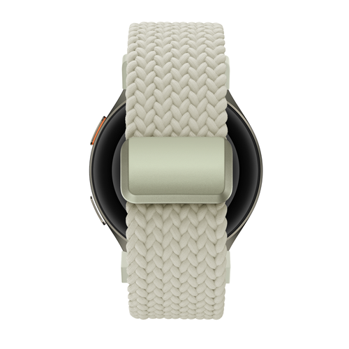 Bandz Bracelet trensé 'Easy Fit' Samsung Galaxy Watch 7 - 44mm (lumière stellaire)