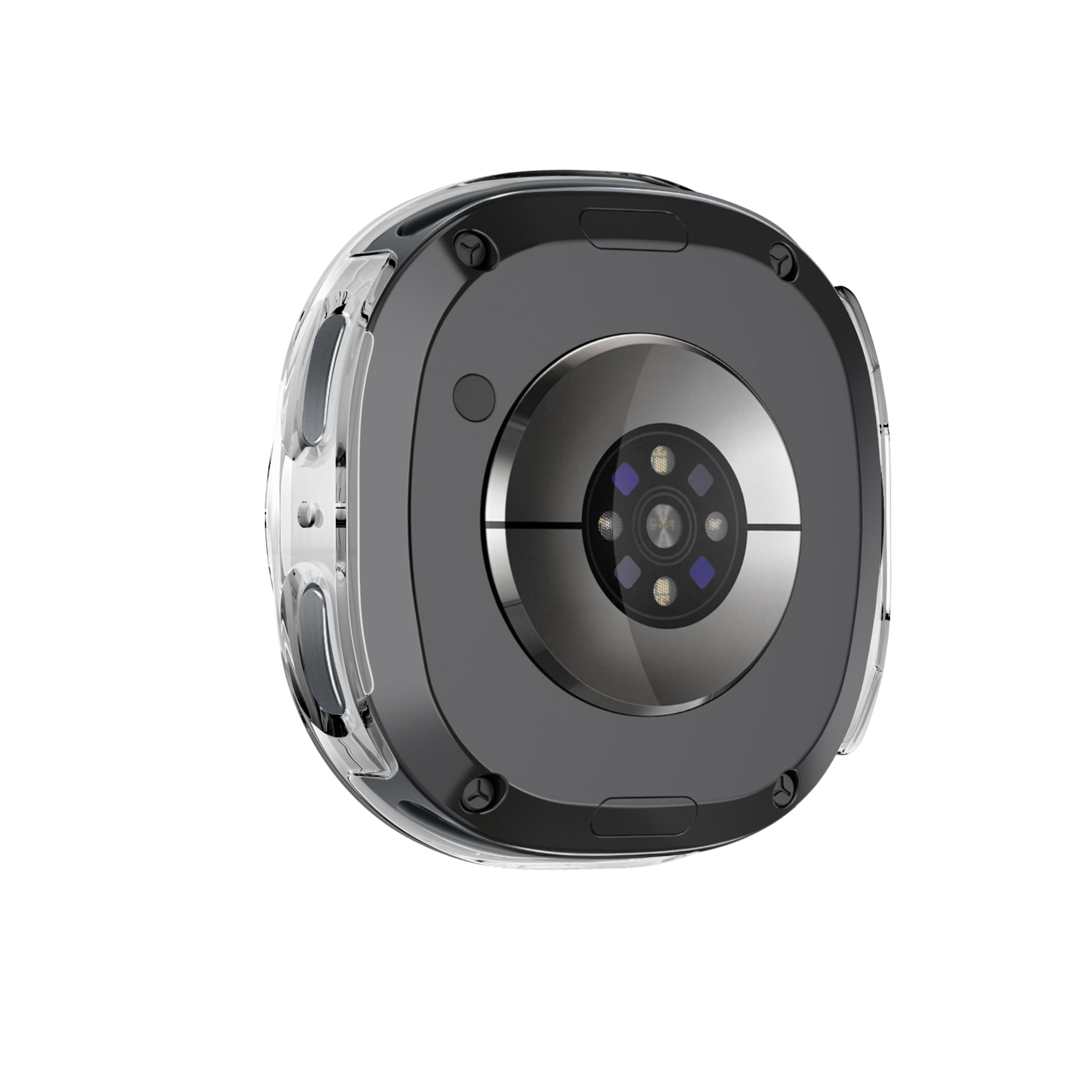 Bandz Coque PC avec verre Samsung Galaxy Watch 8 - 44mm (transparent)