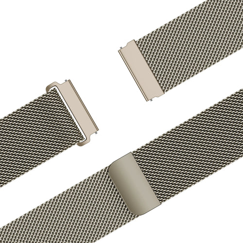 Bandz Huawei Watch GT 4 - 41mm Milanese Strap 'Easy fit' (Starlight)