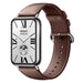 Bracelet cuir Xiaomi Smart Band 9 Pro (marrón fonce)
