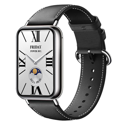 Bracelet cuir Xiaomi Smart Band 9 Pro (noir)