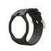 Bracelet silicone - 12 heures Swatch Royal Pop (noir)