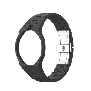 Bracelet biocéramique - 12 heures Swatch Royal Pop (noir)