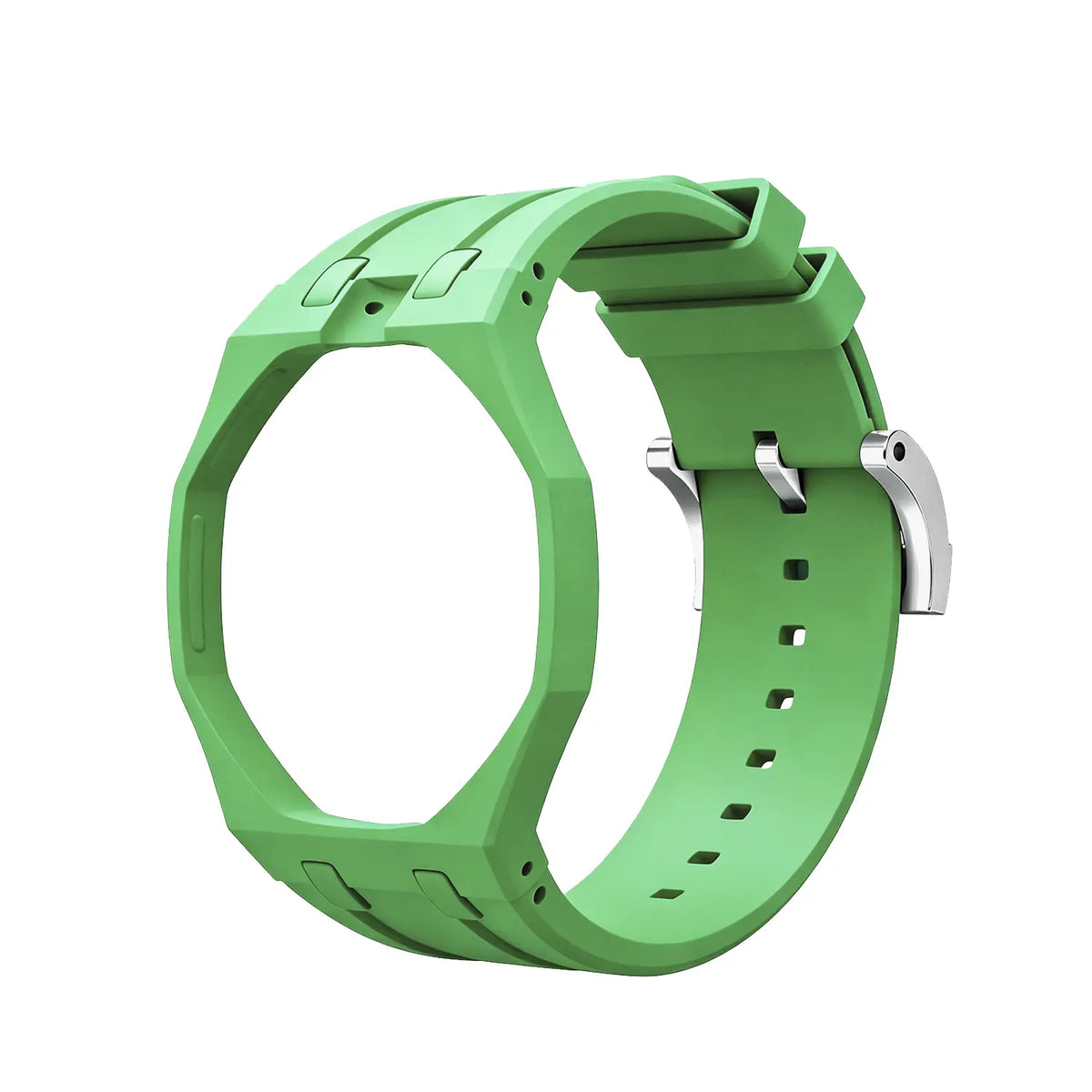 Bracelet silicone - 12 heures Swatch Royal Pop (vert foncé)