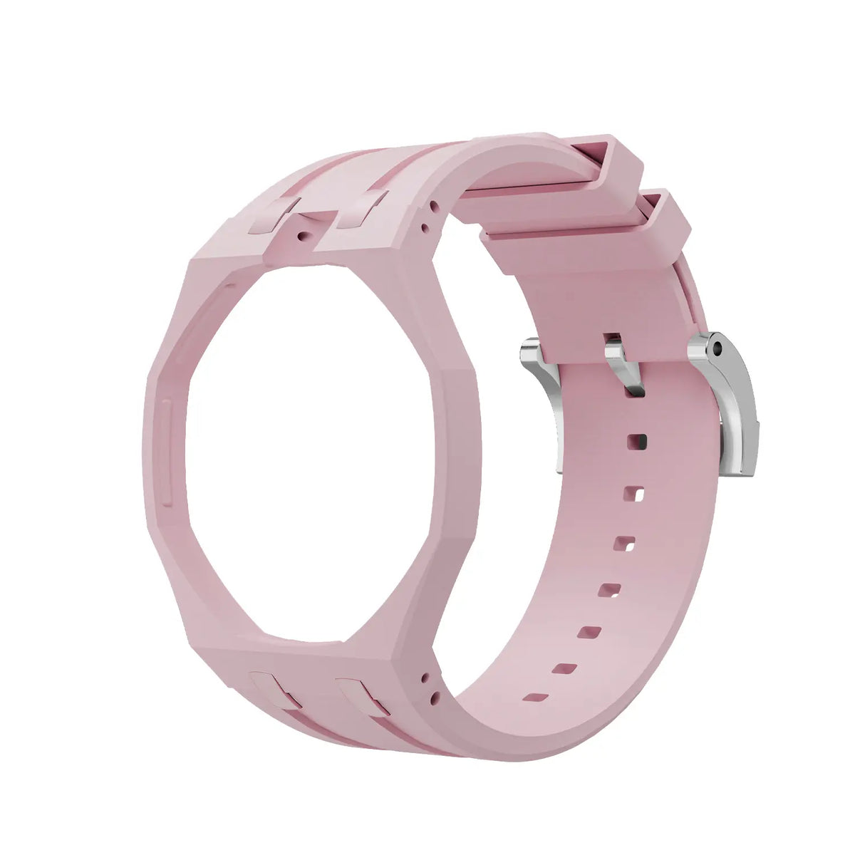 Bracelet silicone - 12 heures Swatch Royal Pop (rose)