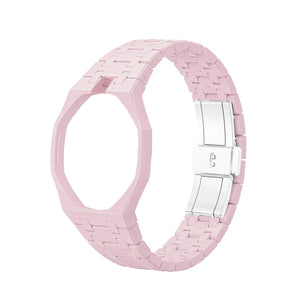 Bracelet biocéramique - 12 heures Swatch Royal Pop (rose)