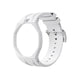 Bracelet silicone - 12 heures Swatch Royal Pop (blanc)