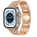 Bracelet acier dragon Apple Watch Ultra (or rose)