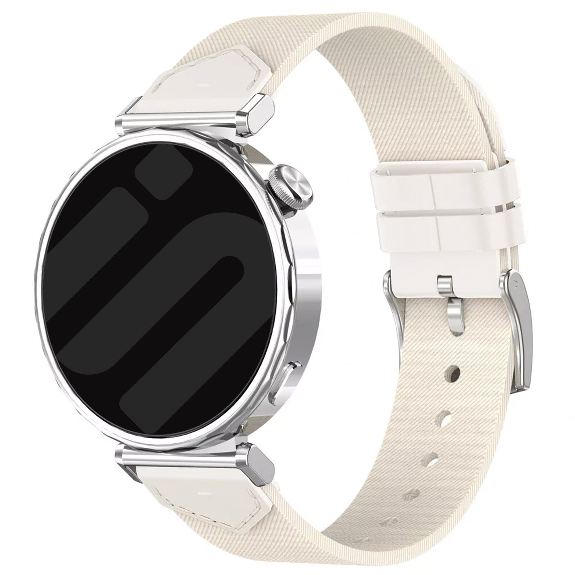 Bracelet nylon hybride Withings Steel HR - 36mm (lumière stellaire)