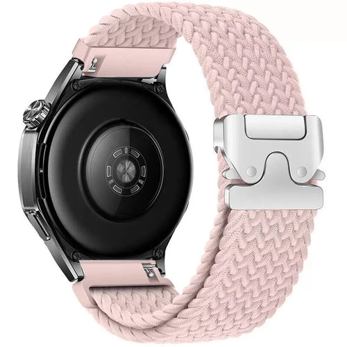 Bracelet tressé Fossil Gen 5e 42mm avec P-boucle (rose)