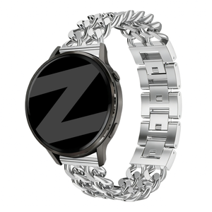 Bandz Bracelet acier 'Double Chains' Polar Ignite (argent)