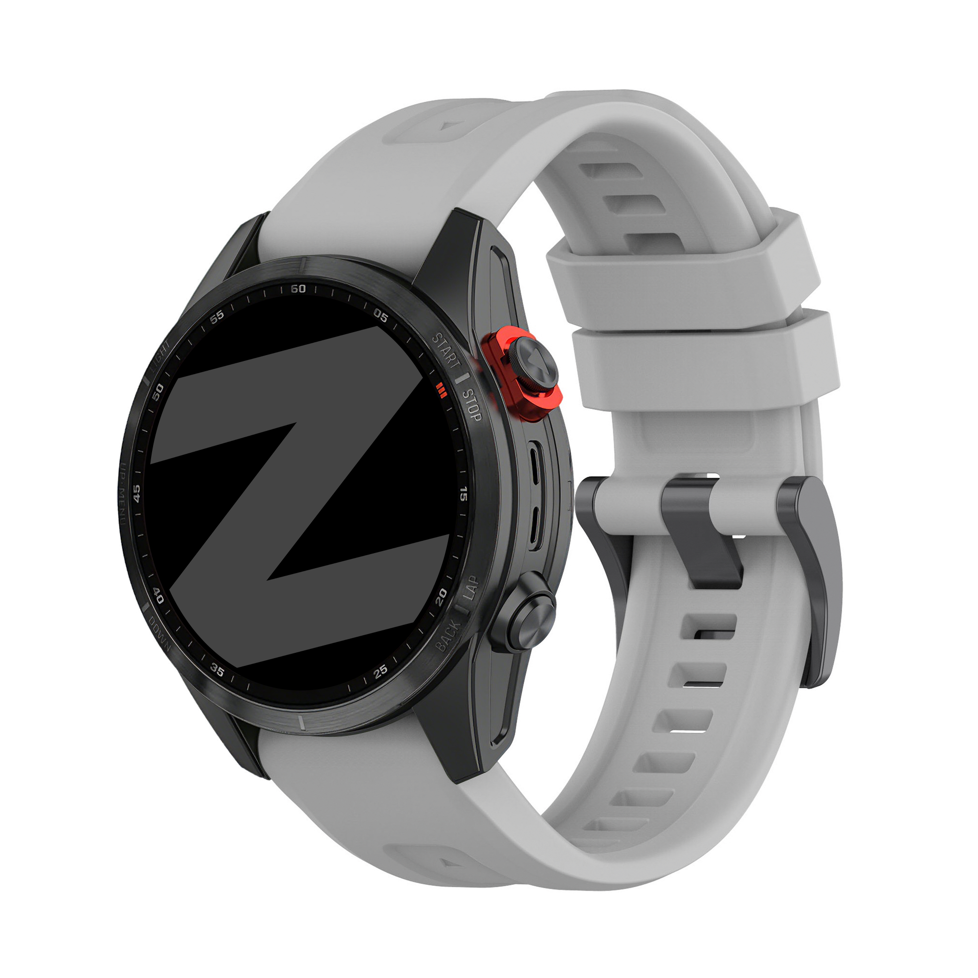 Bandz Bracelet silicone 'Classic' Garmin Forerunner 945 (gris)