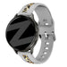 Bandz Actyve Smartwatch 20mm Dual Leopard Strap (Light Grey)