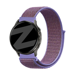 Bandz Bracelet nylon loop Garmin Vivomove Sport (lila)