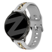 Bandz Bracelet dual léopard Huawei Watch GT 3 - 42mm (gris clair)