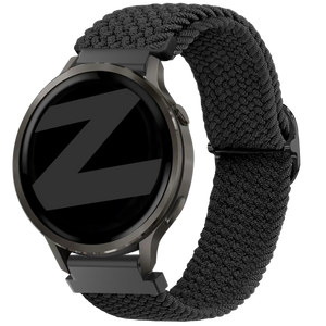 Bandz Bracelet tressé réglable Garmin Forerunner 265s (noir)