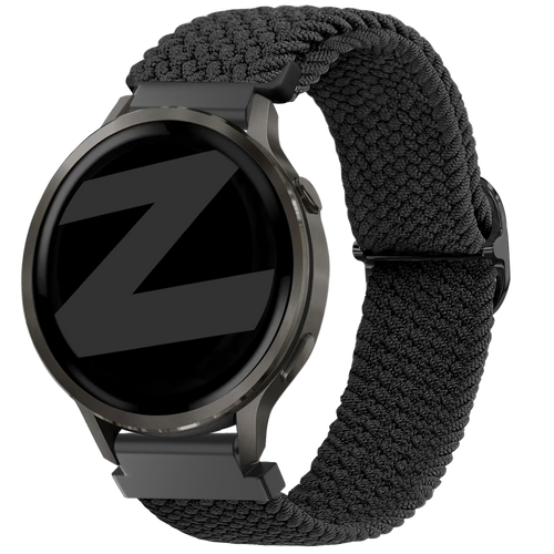 Bandz Garmin Venu 4 - 41mm Adjustable Braided Strap (Black)