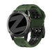 Bandz Bracelet sport avec boucle Garmin Tactix 8 - 51mm (verte/noir)