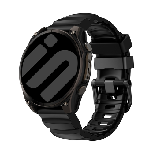 Bracelet silicone trail Garmin Descent G2 (noir)