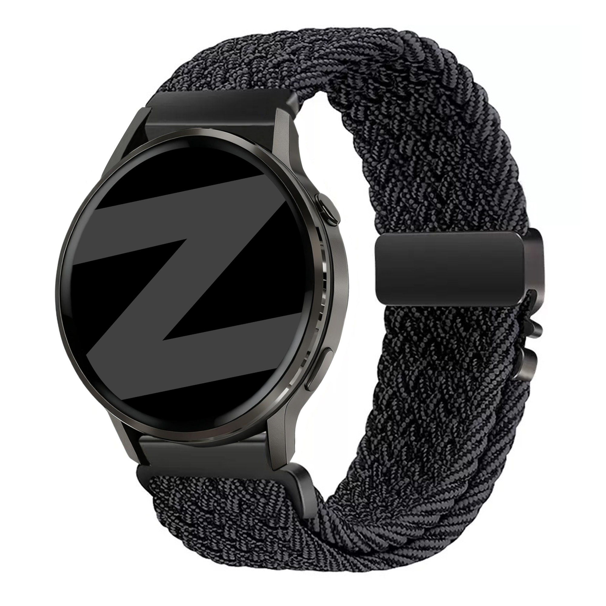 Bandz Garmin Venu 4 - 45mm Braided Strap 'Parachute' (Graphite)