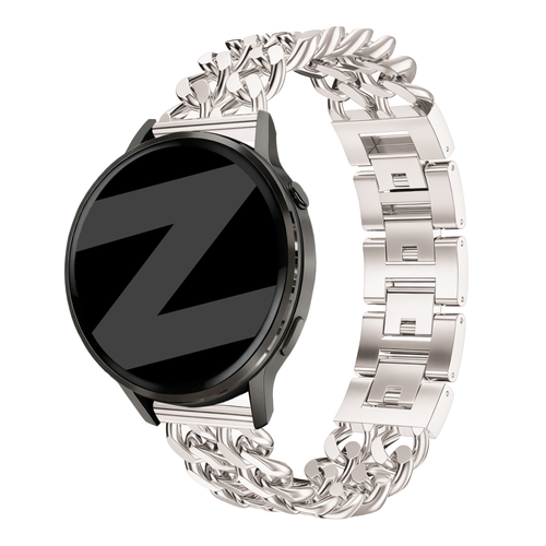 Bandz Polar Ignite Metal Strap 'Double Chains' (Starlight)