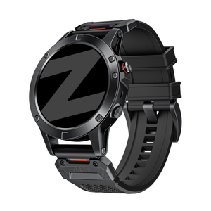 Bandz Bracelet silicone 'Explorer' Garmin Fenix 3 (noir)