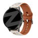 Bandz Garmin Forerunner 645 Silicone Strap 'Flowers' (Starlight/Brown)