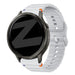 Bandz Garmin Venu 4 - 45mm Silicone Strap 'Wave' (Light Grey)