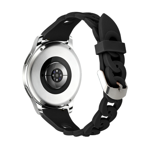 Bandz Bracelet silicone 'Chaînes' Samsung Galaxy Watch 3 - 41mm (noir)