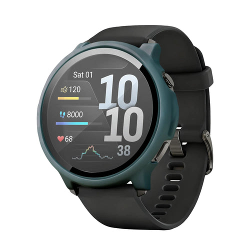Bandz Protecteur Pc avec verre Garmin Venu 4 - 45mm (verte)