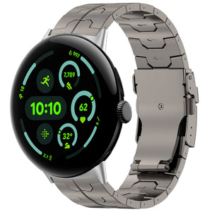 Bracelet titane 'Iron' Google Pixel Watch 4 - 45mm (titane)