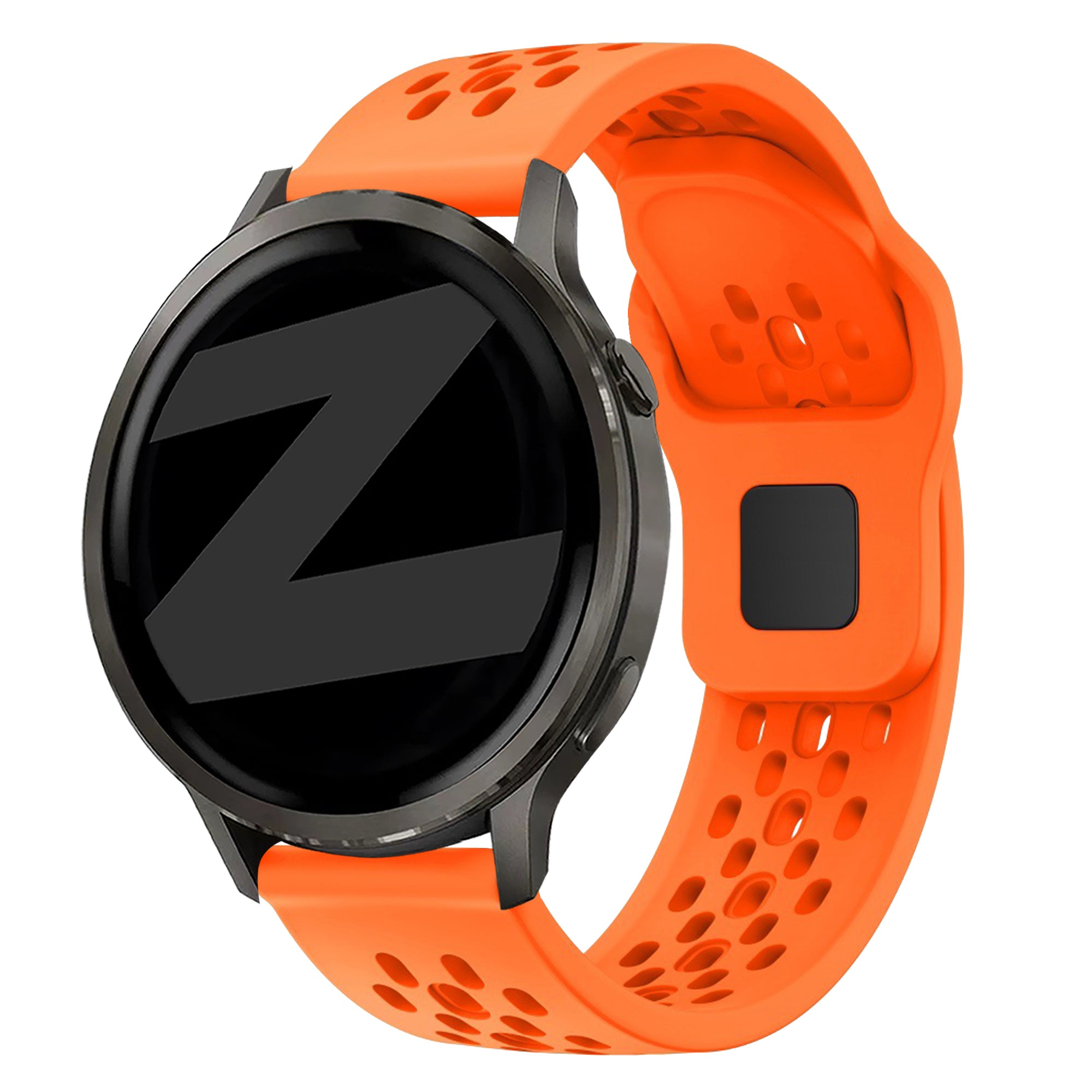 Bandz Bracelet silicone 'Air' Garmin Vivoactive 6 (orange)