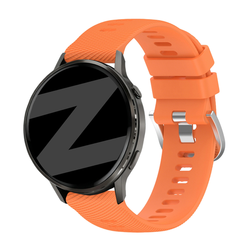 Bandz Garmin Vivomove 3s Silicone Strap 'Deluxe' (Orange)