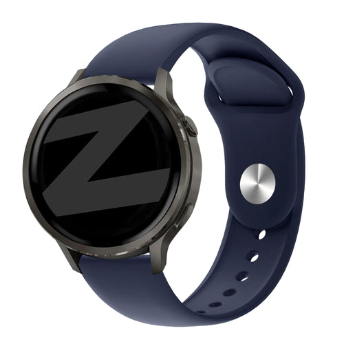 Bandz Bracelet sport 'Deluxe' Garmin Vivoactive 4s (bleu foncé)