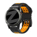 Bandz Garmin Epix Pro (Gen 2) 47mm Buckled Sport Strap (Black/Orange)