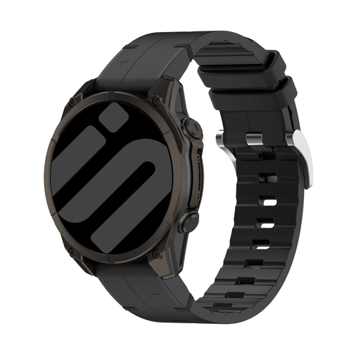 Bracelet cuir hybride Garmin Descent G2 (noir)