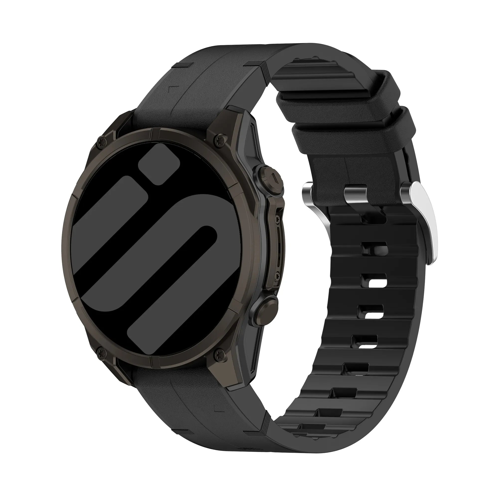 Bracelet cuir hybride Amazfit T-Rex Ultra 2 (noir)