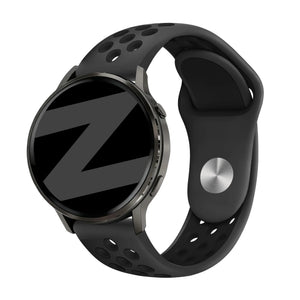 Bandz Garmin Forerunner 570 - 47mm Sport Strap 'Deluxe' (Dark Grey/Black)