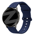 Bandz Garmin Vivoactive 4s Silicone Strap 'Leopard' (Dark Blue)