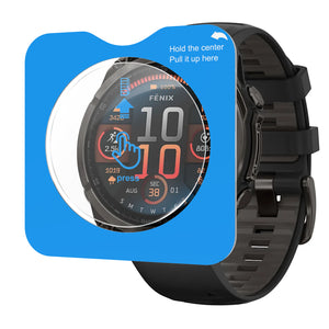 Screenprotector with One-Click Tool - Garmin Fenix 8 - 47mm