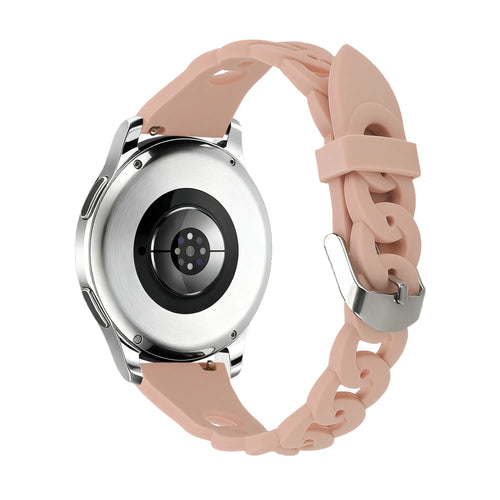 Bandz Amazfit Cheetah 2 Pro Silicone Strap 'Chains' (Pink)