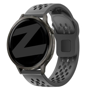 Bandz Garmin Venu 4 - 45mm Silicone Strap 'Air' (Dark Grey)