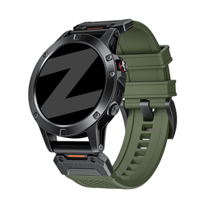 Bandz Bracelet silicone 'Explorer' Garmin Fenix 3 (verte)