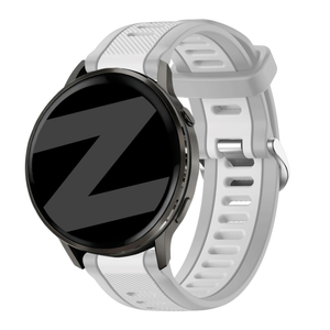 Bandz Bracelet dual sport avec boucle Garmin Approach S50 (gris)