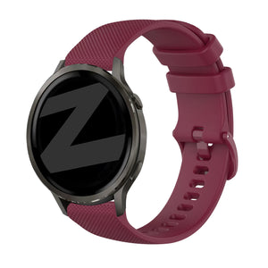 Bandz Garmin Forerunner 645 Silicone Strap 'Premium' (Wine Red)
