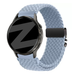 Bandz Bracelet tressé 'Parachute' Garmin Vivomove 3s (bleu clair)