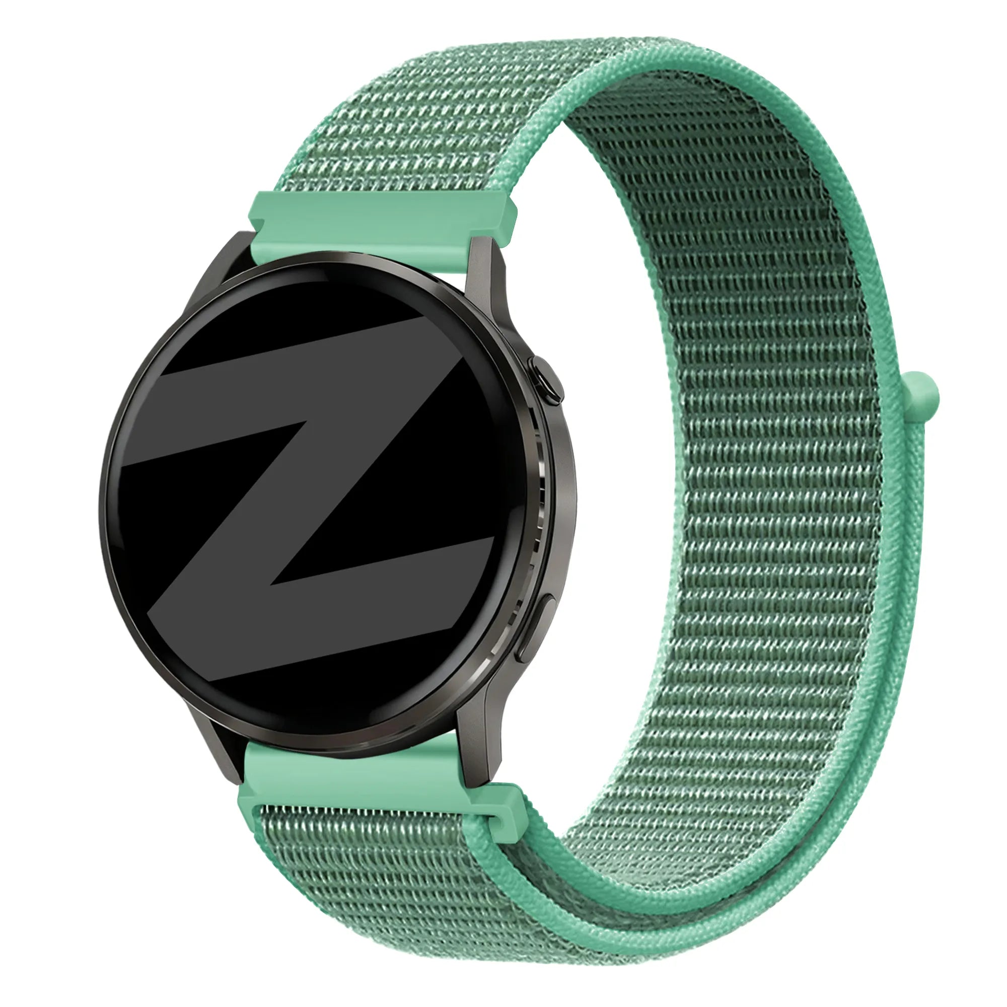 Bandz Bracelet nylon à boucle Garmin Forerunner 70 (vert menthe)